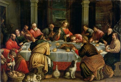 The Last Supper by Leandro da Ponte Bassano